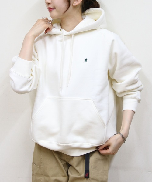 GYMPHLEX（ジムフレックス）の「Gymphlex/ジムフレックス　スウィングスリーブフーデッドプルオーバー　SWING SLEEVE HOODED PULLOVER　GY-C0293 TCF（スウェット・レディース・アイボリー/チャコールグレー/ライトブルー/トップグレー・14）」の2枚目の写真
