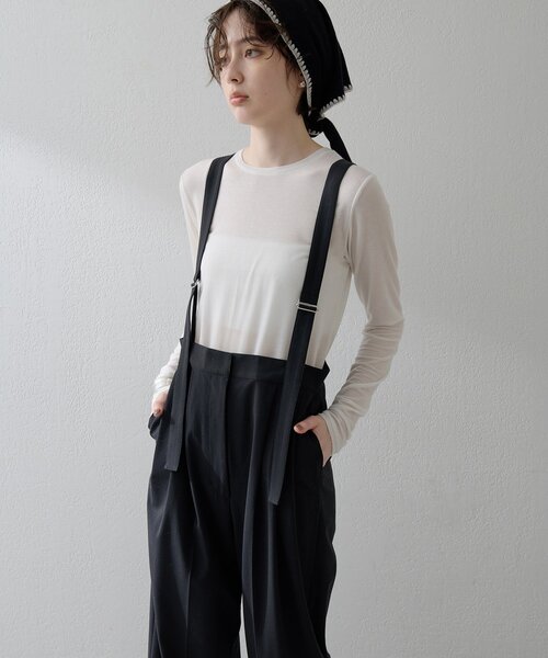 THE PAUSE(ザ ポーズ)の「【THE PAUSE】トロサスペパンツ(その他パンツ・レディース・ブラック/ブラウン・38/36)」の22枚目の写真