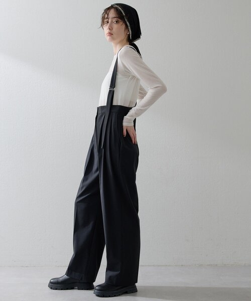 THE PAUSE(ザ ポーズ)の「【THE PAUSE】トロサスペパンツ(その他パンツ・レディース・ブラック/ブラウン・38/36)」の11枚目の写真