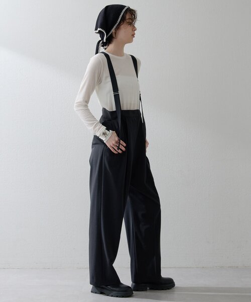 THE PAUSE(ザ ポーズ)の「【THE PAUSE】トロサスペパンツ(その他パンツ・レディース・ブラック/ブラウン・38/36)」の13枚目の写真