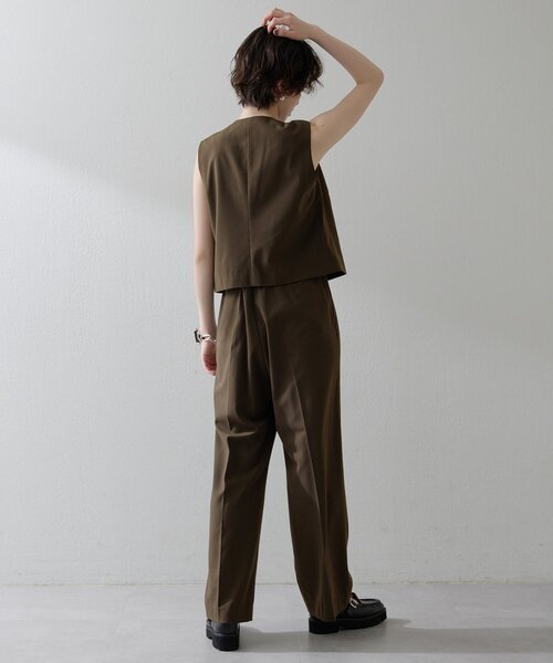 THE PAUSE(ザ ポーズ)の「【THE PAUSE】トロサスペパンツ(その他パンツ・レディース・ブラック/ブラウン・38/36)」の17枚目の写真