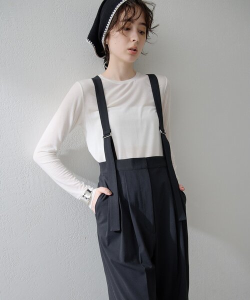 THE PAUSE(ザ ポーズ)の「【THE PAUSE】トロサスペパンツ(その他パンツ・レディース・ブラック/ブラウン・38/36)」の14枚目の写真