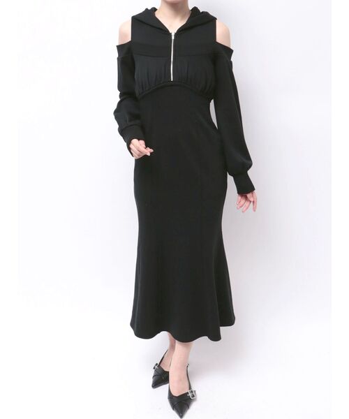 レイヤードフーディワンピース（ワンピース）｜RESEXXY（リゼクシー