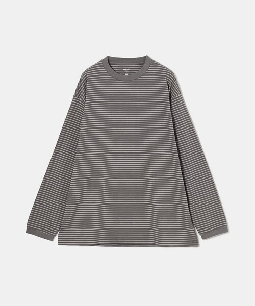 Steven Alan＞ オーガニックコットン アソート ボーダー ロング