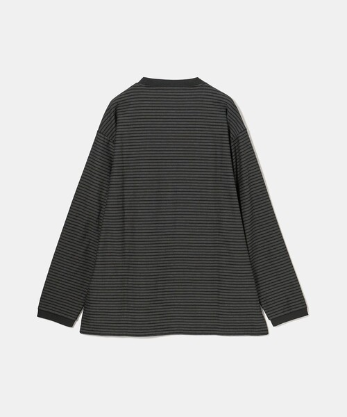 Steven Alan＞ オーガニックコットン アソート ボーダー ロング