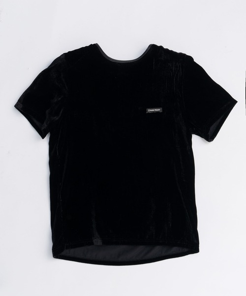 PRANK PROJECT(プランクプロジェクト)の「ショルダーギャザーベロアTシャツ / Shoulder Gathered Velour T-Shirt(Tシャツ/カットソー・レディース・イエロー/ピンク/チャコールグレー・FREE)」の20枚目の写真