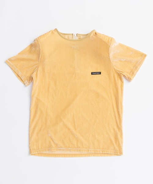 PRANK PROJECT(プランクプロジェクト)の「ショルダーギャザーベロアTシャツ / Shoulder Gathered Velour T-Shirt(Tシャツ/カットソー・レディース・イエロー/ピンク/チャコールグレー・FREE)」の21枚目の写真