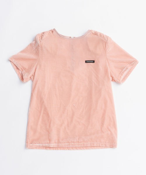 PRANK PROJECT(プランクプロジェクト)の「ショルダーギャザーベロアTシャツ / Shoulder Gathered Velour T-Shirt(Tシャツ/カットソー・レディース・イエロー/ピンク/チャコールグレー・FREE)」の22枚目の写真