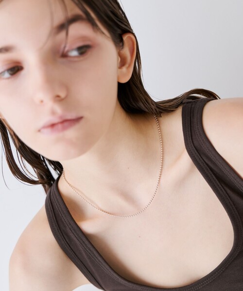 ボールチェーン ネックレス（ネックレス）｜ete（エテ）のファッション