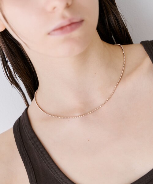 ボールチェーン ネックレス（ネックレス）｜ete（エテ）のファッション