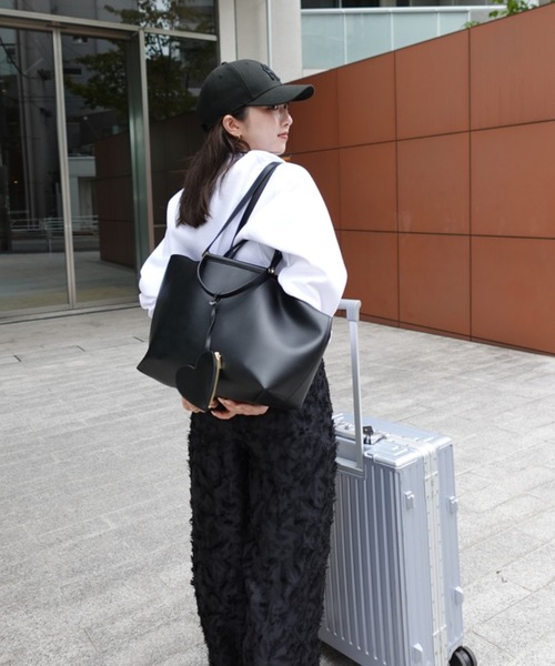 ゆう様専用 インド刺繍ハートチュール 新サイズM 2wayトートバッグ