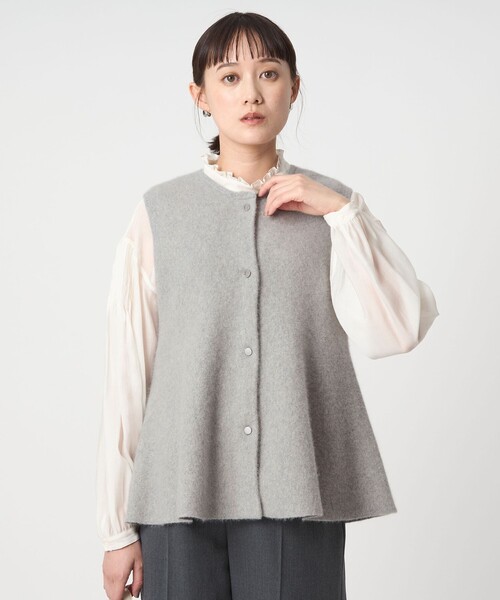 FOXブレンド セッケツ ニット ジレ（ベスト）｜green label relaxing