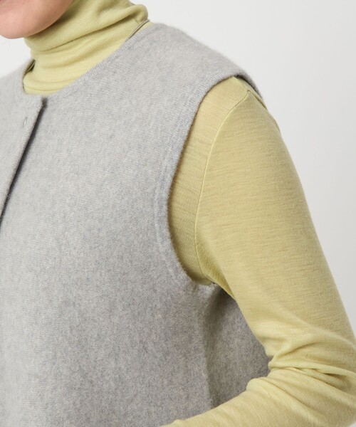 セール】FOXブレンド セッケツ ニット ジレ（ベスト）｜green label