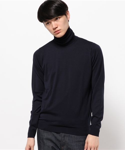 JOHN SMEDLEY（ジョンスメドレー）の「JOHN SMEDLEY: 30ゲージ タートルネック（ニット/セーター）」 - WEAR