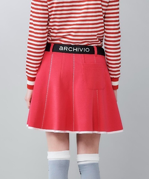 archivio(アルチビオ)の「<LADIES>UV速乾ニットソーフレアスカート(スカート・レディース・ピンク/ホワイト/ブラック/グレー・S/M/L)」の21枚目の写真