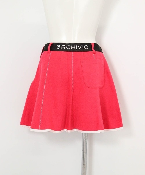 archivio(アルチビオ)の「<LADIES>UV速乾ニットソーフレアスカート(スカート・レディース・ピンク/ホワイト/ブラック/グレー・S/M/L)」の8枚目の写真