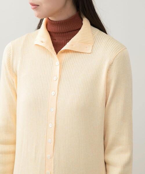 URBAN RESEARCH ROSSO WOMEN(アーバンリサーチ ロッソ)の「スパークリングロングニットワンピース(ワンピース・レディース・ライトベージュ/イエロー・FREE)」の12枚目の写真