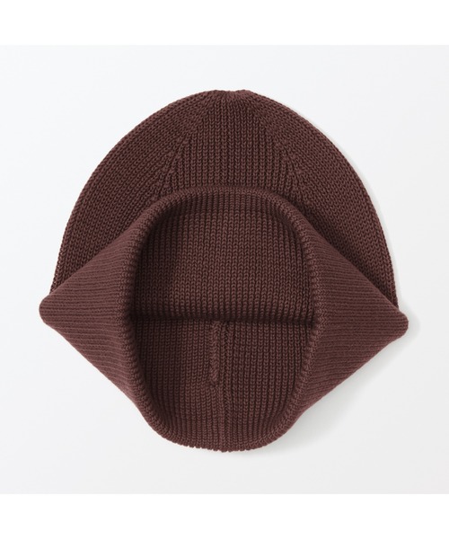 無印良品(ムジルシリョウヒン)の「UVカットコットンシルク ワッチ(ニットキャップ/ビーニー・レディース・グレー/ブラック・55-59cm)」の13枚目の写真