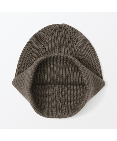 無印良品(ムジルシリョウヒン)の「UVカットコットンシルク ワッチ(ニットキャップ/ビーニー・レディース・グレー/ブラック・55-59cm)」の18枚目の写真