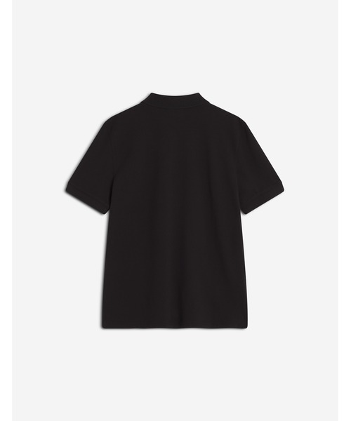 MAISON KITSUNÉ ブラックポロシャツ セール】メゾンキツネ MAISON KITSUNE MM00202KJ7010 ポロシャツ