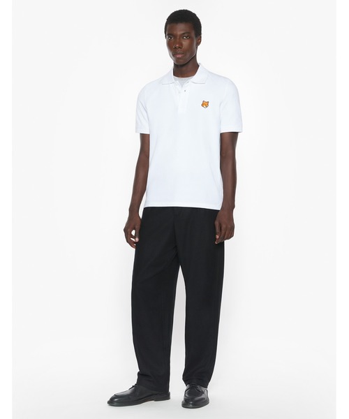 Maison Kitsune(メゾンキツネ)の「FOX HEAD REGULAR POLO(ポロシャツ・メンズ・ブラック/ネイビー/ホワイト/モスグリーン/チャコール/ベージュ・XXL/XL/L/M/S/XS)」の14枚目の写真