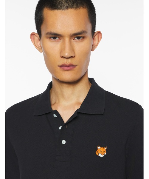 Maison Kitsune(メゾンキツネ)の「FOX HEAD REGULAR POLO(ポロシャツ・メンズ・ブラック/ネイビー/ホワイト/モスグリーン/チャコール/ベージュ・XXL/XL/L/M/S/XS)」の19枚目の写真