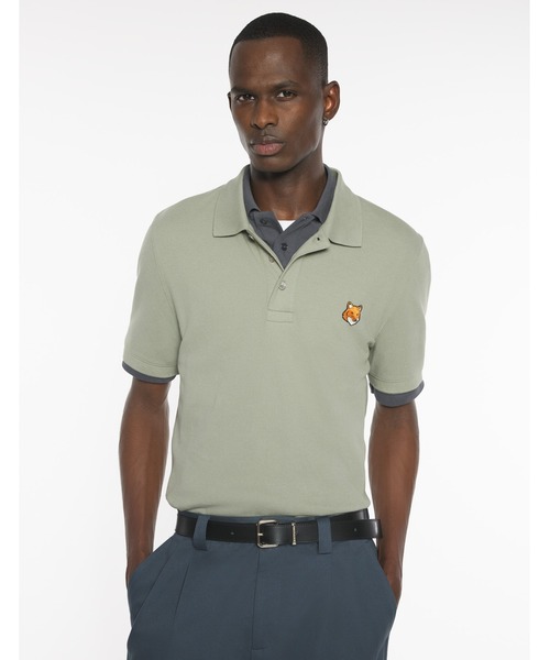 メゾンキツネ　ポロシャツ 楽天市場】メゾンキツネ MAISON KITSUNE ポロシャツ メンズ