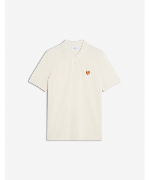 Maison Kitsune(メゾンキツネ)の「FOX HEAD REGULAR POLO(ポロシャツ・メンズ・ブラック/ネイビー/ホワイト/モスグリーン/チャコール/ベージュ・XXL/XL/L/M/S/XS)」の7枚目の写真