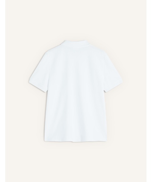 Maison Kitsune（メゾンキツネ）の「FOX HEAD REGULAR POLO（ポロシャツ・メンズ・ブラック/ネイビー/ホワイト/モスグリーン/チャコール/ベージュ・XXL/XL/L/M/S/XS）」の9枚目の写真