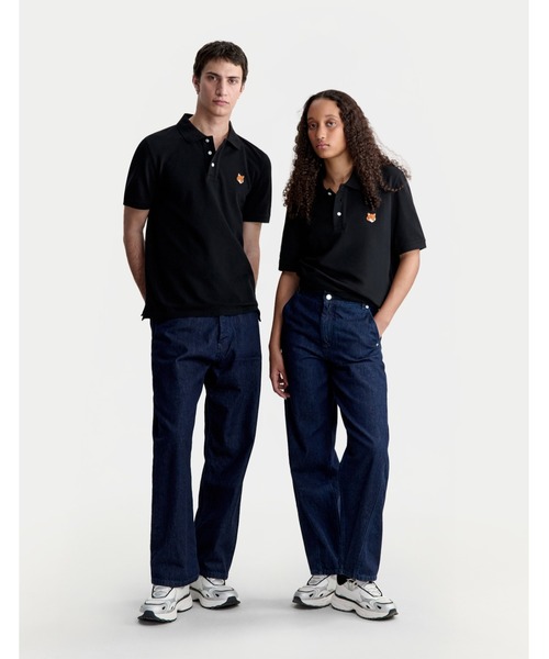 Maison Kitsune（メゾンキツネ）の「FOX HEAD REGULAR POLO（ポロシャツ・メンズ・ブラック/ネイビー/ホワイト/モスグリーン/チャコール/ベージュ・XXL/XL/L/M/S/XS）」の20枚目の写真