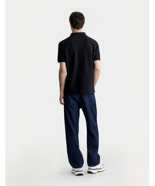 Maison Kitsune（メゾンキツネ）の「FOX HEAD REGULAR POLO（ポロシャツ・メンズ・ブラック/ネイビー/ホワイト/モスグリーン/チャコール/ベージュ・XXL/XL/L/M/S/XS）」の19枚目の写真