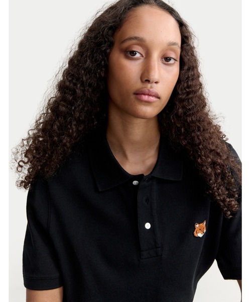 Maison Kitsune（メゾンキツネ）の「FOX HEAD REGULAR POLO（ポロシャツ・メンズ・ブラック/ネイビー/ホワイト/モスグリーン/チャコール/ベージュ・XXL/XL/L/M/S/XS）」の17枚目の写真