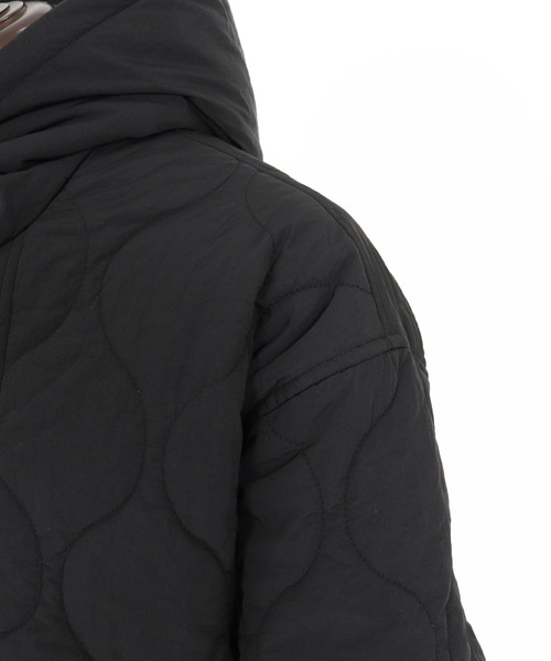 wjk reluxe(ダブルジェーケーリラックス)の「mj10961-gourd quilting hooded blouson フーデッドブルゾン(WR25W-06)(ブルゾン・メンズ・ブラック/グレイッシュベージュ/グレー・L/M/S)」の11枚目の写真