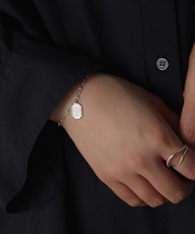 美品 Lilas ツイストチェーンMIXカラーブレスレット スピックアンドスパン 美品 Lilas ツイストチェーンMIXカラーブレスレット スピック