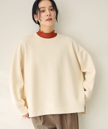 サイドドットダンボールトレーナー