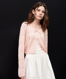 GENERAL IDEA/ジェネラルアイディア crochet knit cardigan カーディガン