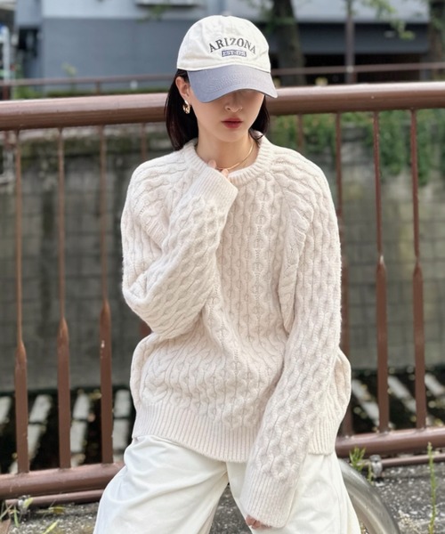 セール】【Good Riddance】クルーネック オーバーサイズ アラン