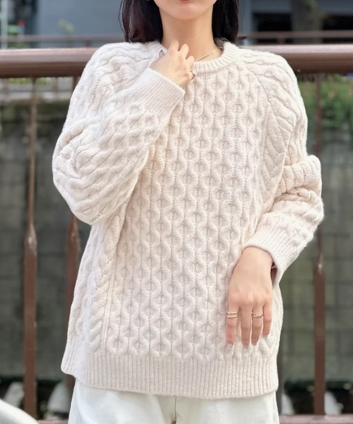 セール】【Good Riddance】クルーネック オーバーサイズ アラン