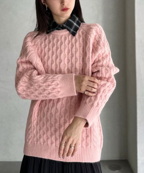 セール】【Good Riddance】クルーネック オーバーサイズ アラン