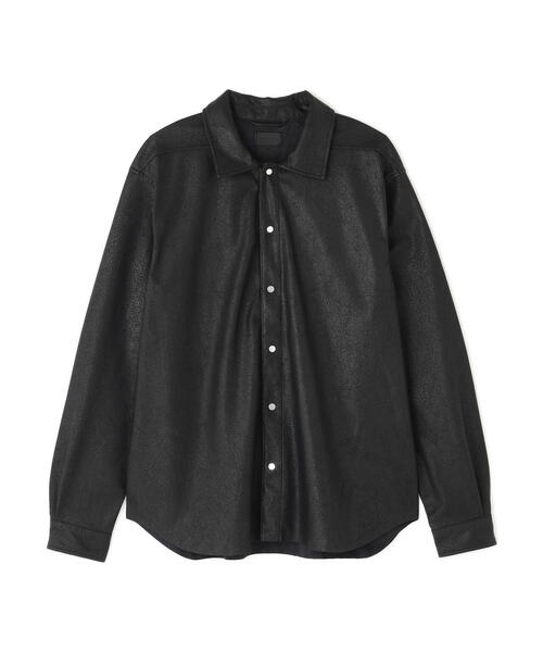 DANKE SCHON（ダンケシェーン）の「DankeSchon/ダンケシェーン/PU LEATHER SHIRTS（シャツ/ブラウス・メンズ・ブラック・M/L）」の8枚目の写真