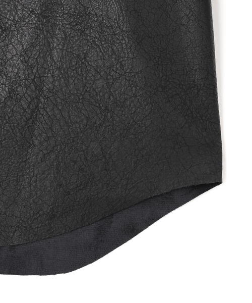 DANKE SCHON（ダンケシェーン）の「DankeSchon/ダンケシェーン/PU LEATHER SHIRTS（シャツ/ブラウス・メンズ・ブラック・M/L）」の3枚目の写真