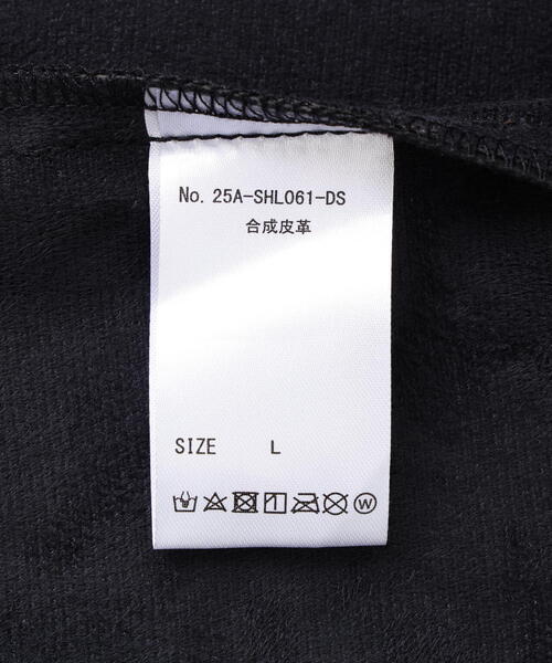 DANKE SCHON（ダンケシェーン）の「DankeSchon/ダンケシェーン/PU LEATHER SHIRTS（シャツ/ブラウス・メンズ・ブラック・M/L）」の6枚目の写真