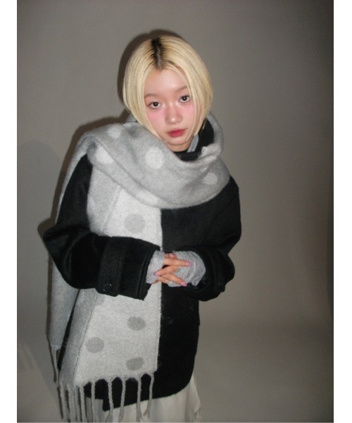 セール】Assortment volume muffler/アソートボリュームマフラー