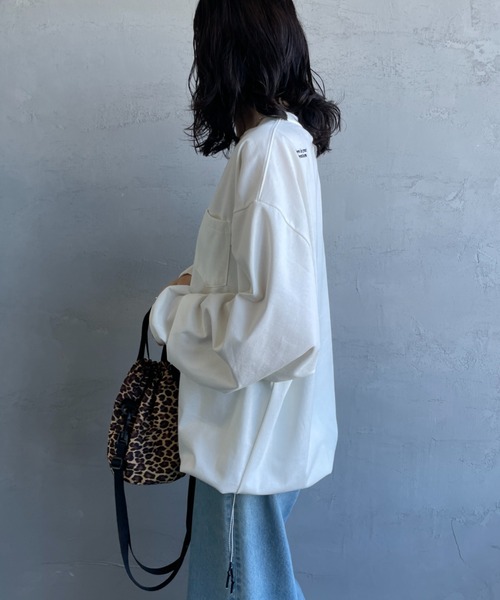 NANGA/ナンガ] 別注 ドローコードポケット ロングスリーブTシャツ（T