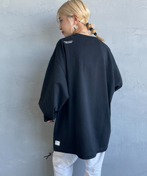 NANGA/ナンガ] 別注 ドローコードポケット ロングスリーブTシャツ（T