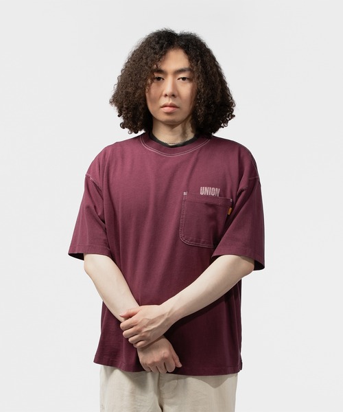 UNION(UNION TOKYO)(ユニオン)の「UNION TOKYO BLAIR TEE ユニオントーキョー Tシャツ(Tシャツ/カットソー・メンズ・パープル/ブラック・XL/M/S/L)」の8枚目の写真