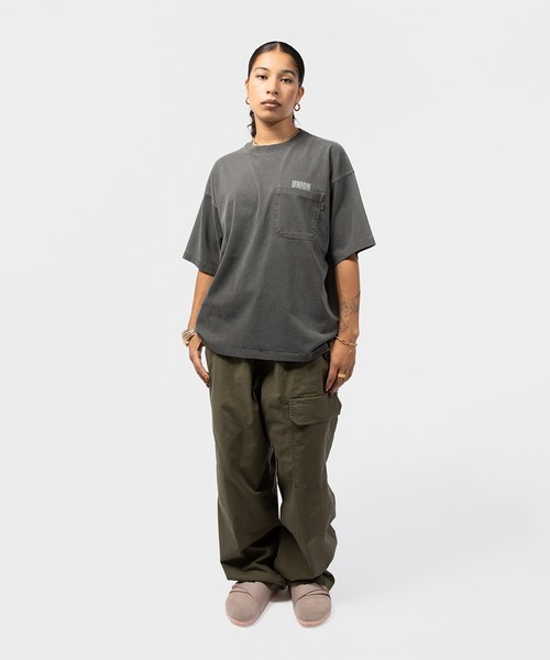 UNION(UNION TOKYO)(ユニオン)の「UNION TOKYO BLAIR TEE ユニオントーキョー Tシャツ(Tシャツ/カットソー・メンズ・パープル/ブラック・XL/M/S/L)」の22枚目の写真