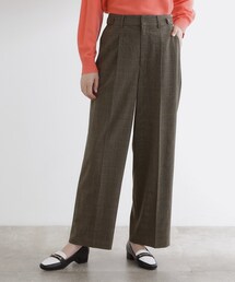 グレンチェック ハイウエスト」に該当するパンツ（ワイド・ルーズ