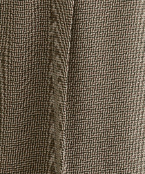 grove（グローブ）の「【洗える】毎日履きたいチェックワイドパンツ（その他パンツ・レディース・ブラウン系2/ブラック系1・02/03/01/04/05）」の3枚目の写真