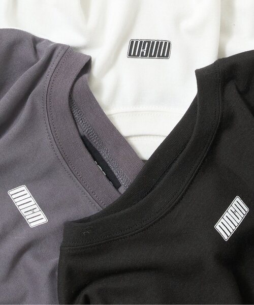 b・ROOM（ビールーム）の「【MNCM】【カイテキ天竺】パイピングビッグTシャツ（Tシャツ/カットソー・キッズ・オフホワイト/ブラック/チャコール・130cm/140cm/120cm/110cm/150cm）」の20枚目の写真